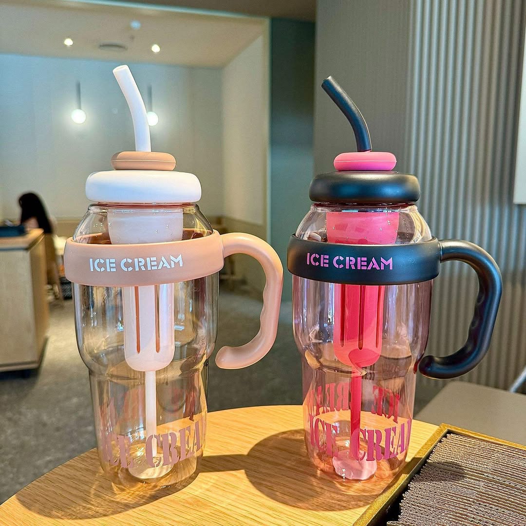 2 in 1 Water Bottles & Ice Cream Bottles!