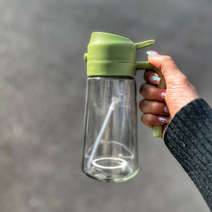 2 in 1 Oil Spray & Dispenser Bottle 470-ml