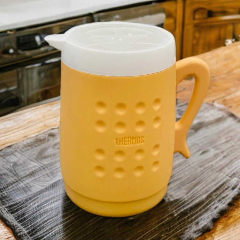 Hot & Cold Insulated Thermos Water Jug or Pitcher 2-L!