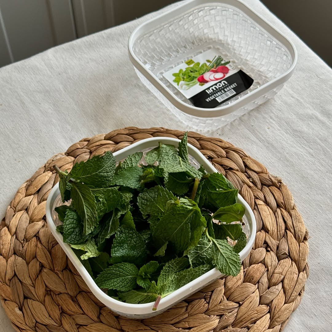 Limon Bread & Vegetable Basket (Knit Design)!
