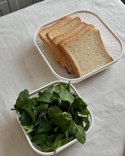 Limon Bread & Vegetable Basket (Knit Design)!