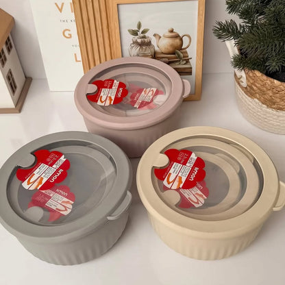 Limon Bowl Set with Vented Lid 3-Pcs (Plastic)!