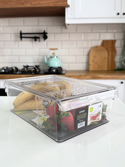 Limon Acrylic Freeze Storage Organizer with Lid (Crystal)!