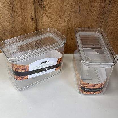 Limon Royal Acrylic Canister Jars (Rectangle)!