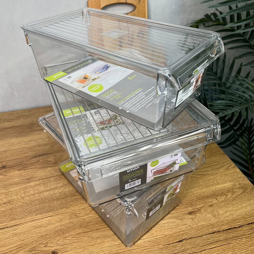 Limon Freeze Storage Organizer with Lid!