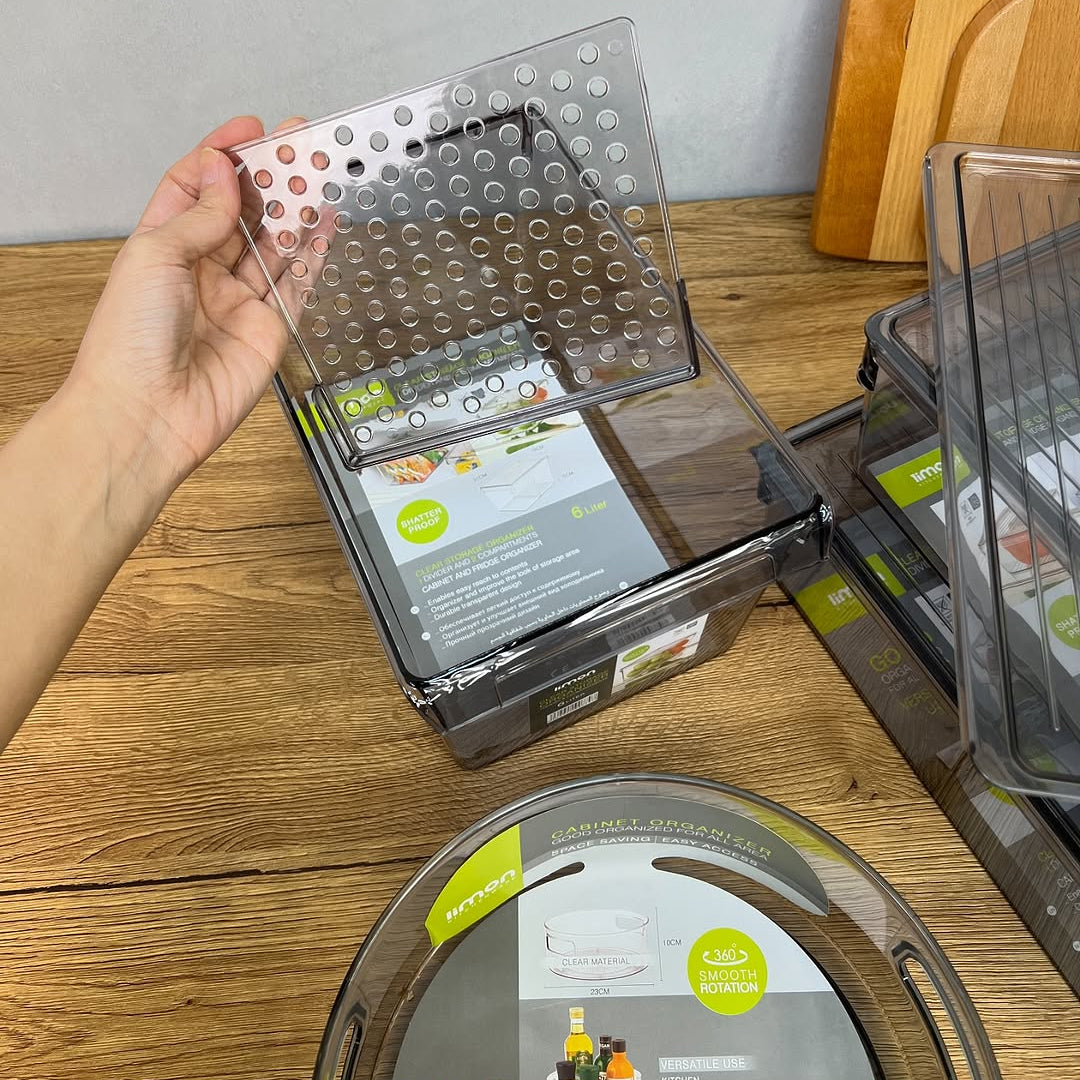 Limon Freeze Storage Organizer with Lid!