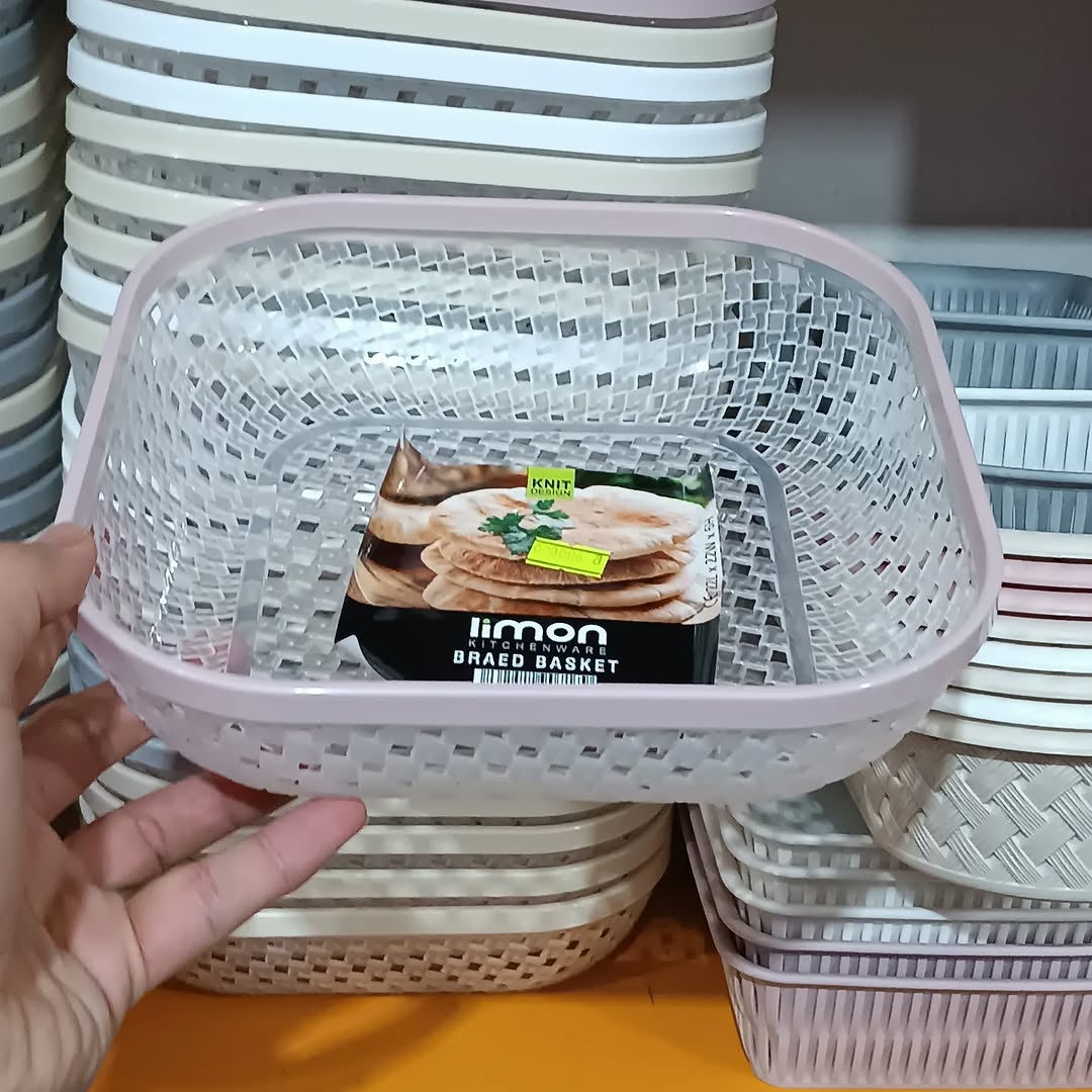 Limon Bread & Vegetable Basket (Knit Design)!