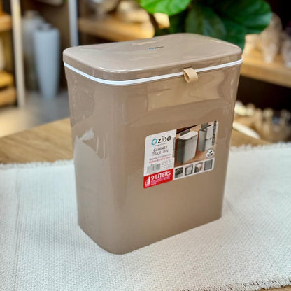 Zibasazan Cabinet Door Dustbin Push Button 2-Liter