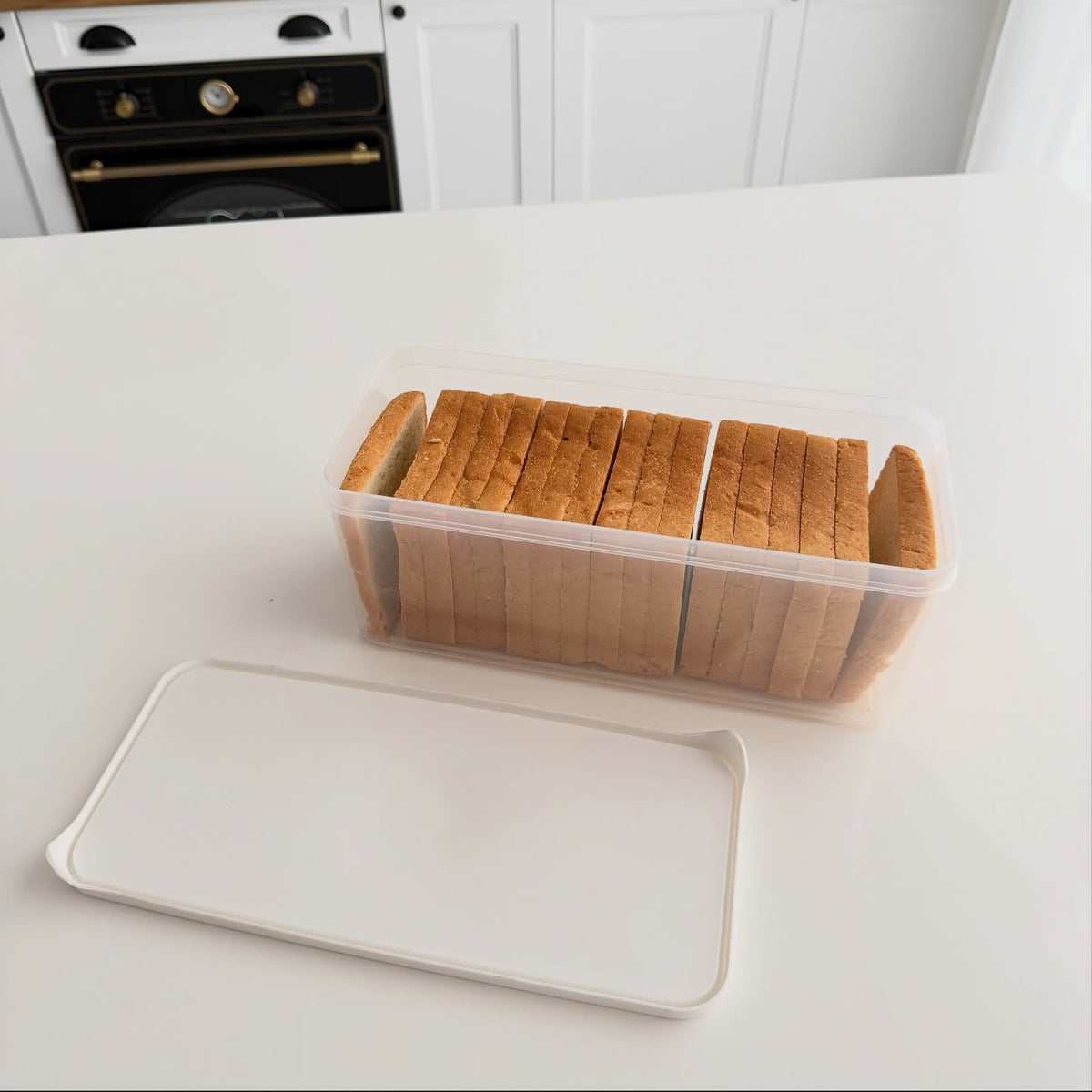 Limon Plastic Bread Box 3.5-Liter (Rectangular)
