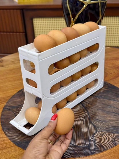 Automatic Rolling Egg Storage Tray!