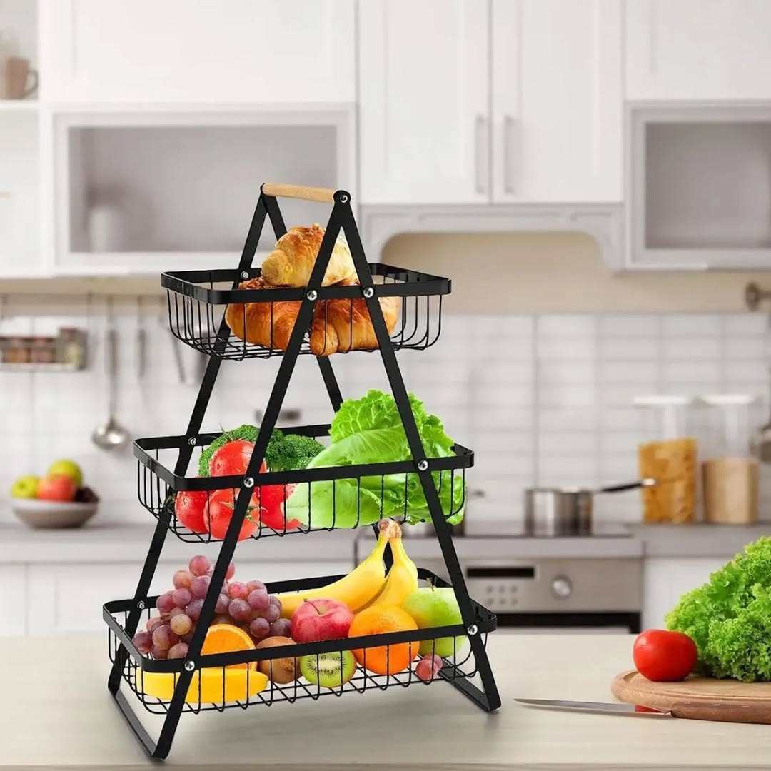 Fruit & Vegetable Basket (3-Tier)!
