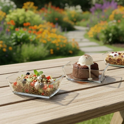 Limon Glass Tumbler Set 6-Pcs (Rectangular)!