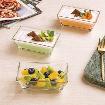 Limon Glass Tumbler Set 6-Pcs (Rectangular)!