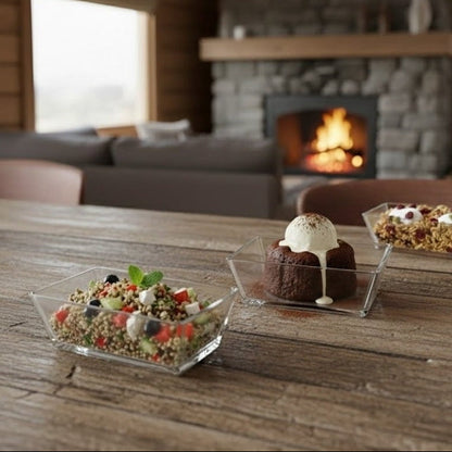 Limon Glass Tumbler Set 6-Pcs (Rectangular)!