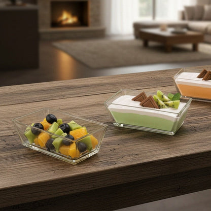 Limon Glass Tumbler Set 6-Pcs (Rectangular)!