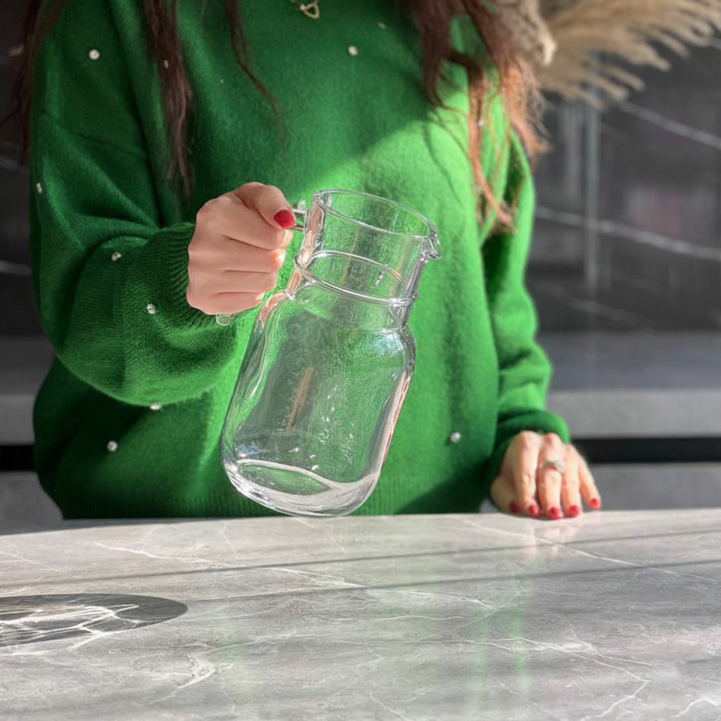 Limon Glass Pitcher & Jug 1.5-L!