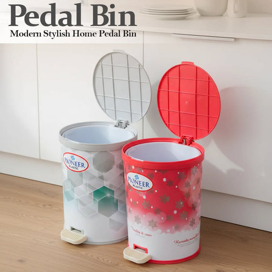 Pioneer Plastic Pedal Bin 7-Liter (Dustbin)