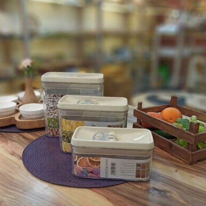 Limon Sarina Canister Jar with Thumb Lid (Rectangular)