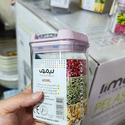 Limon Sarina Spice Canisters and Spice Jars (Square)