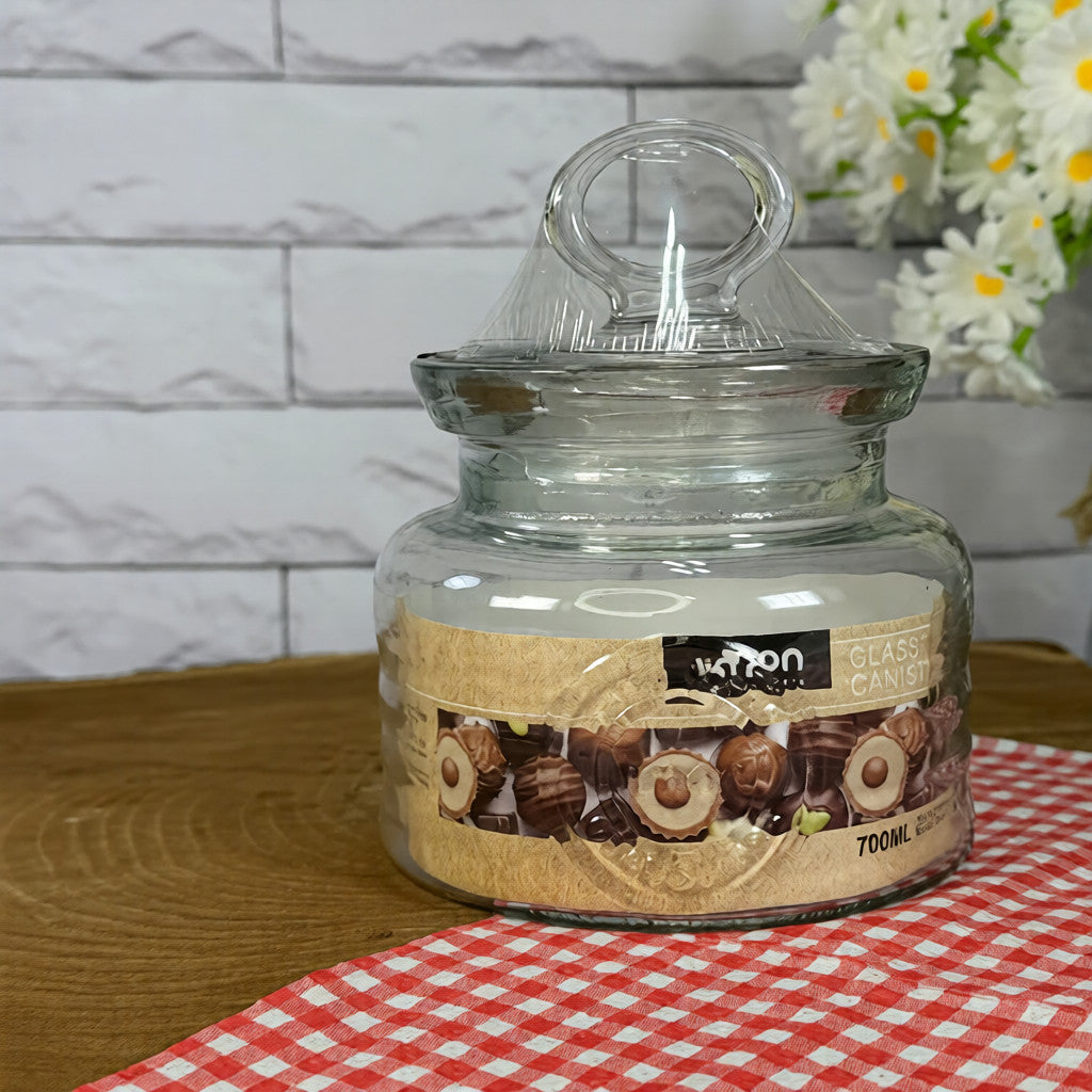 Limon Rustic Design Glass Canisters!