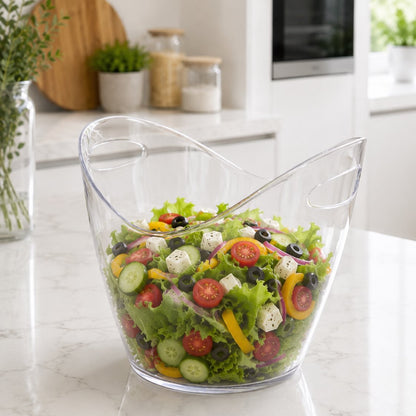 Limon Acrylic Serving Bowl 2-Liter (Transparent)