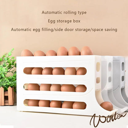 Automatic Rolling Egg Storage Tray!