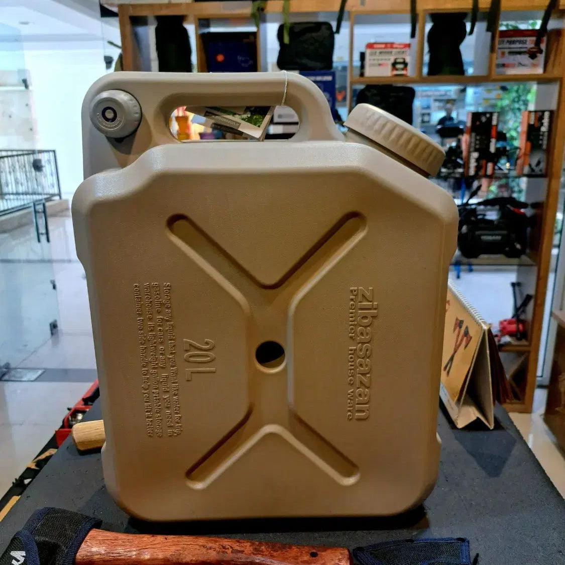 Ziba Oil Can & Jerry Can (Camel Barrel-Iran)