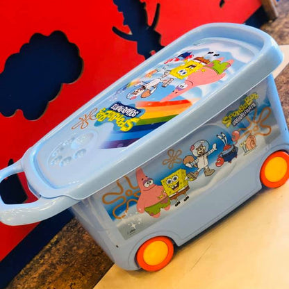 Ziba Toy Storage Box with Wheels-Made in Iran.