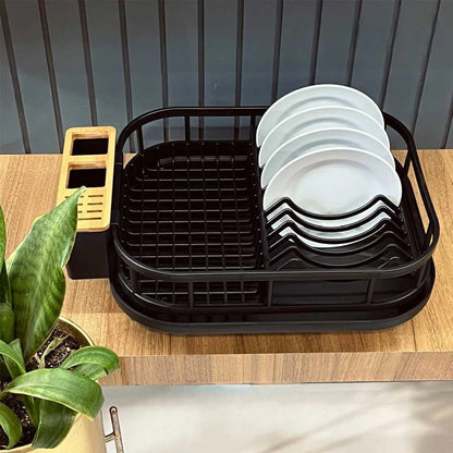 Limon Royal Dish Rack or Dish Stand Single-Tier (Metallic)