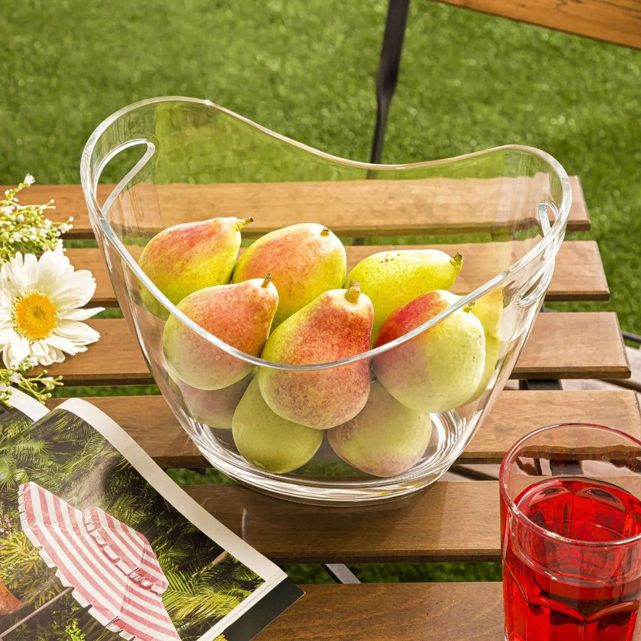 Limon Acrylic Serving Bowl 2-Liter