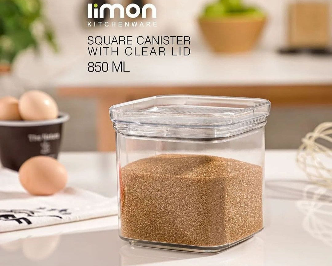 Limon Royal Acrylic Canister Jars (Square)!