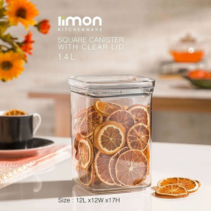 Limon Royal Acrylic Canister Jars (Square)!