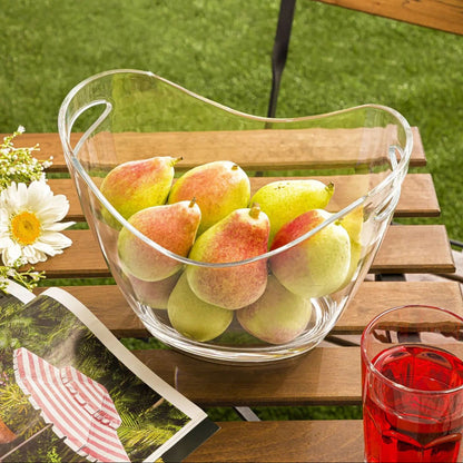 Limon Acrylic Serving Bowl 2-Liter (Transparent)