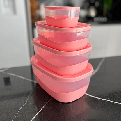 Ashkan Plastic Bowl Set 4-Pcs!