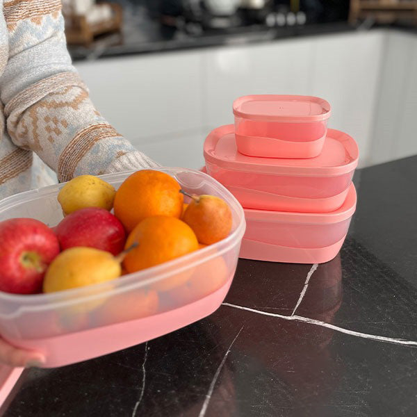 Ashkan Plastic Bowl Set 4-Pcs!