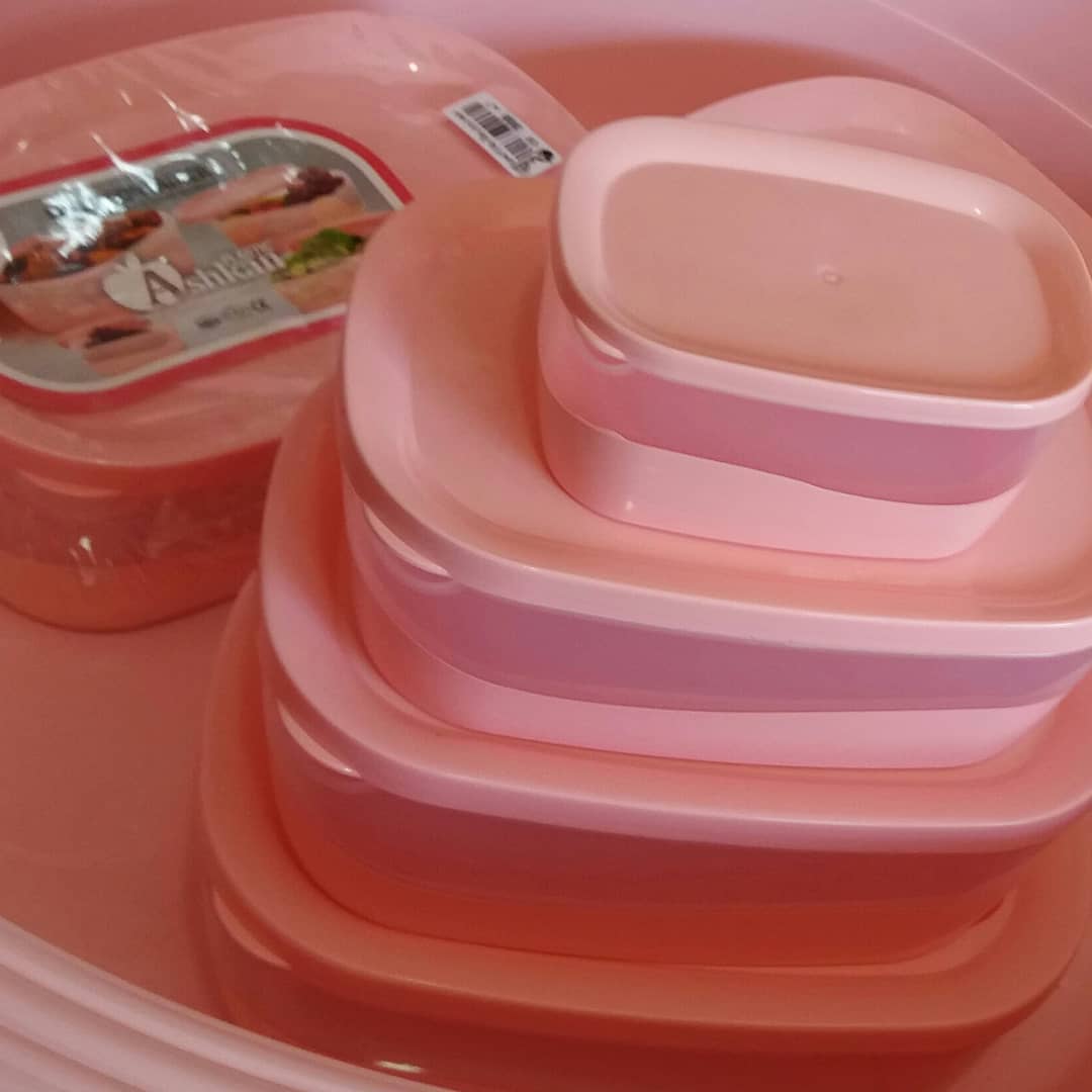 Ashkan Plastic Bowl Set 4-Pcs!