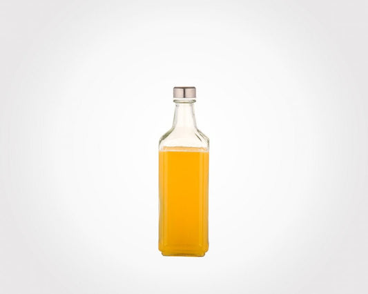Limon Glass Bottle with Steel Cap 1.1 L (Ava Design)