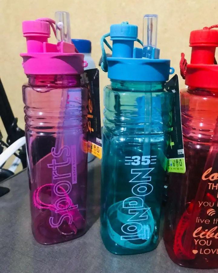 2 in 1 Beli Sports Water Bottle 450-ml!