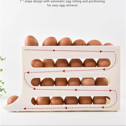 Automatic Rolling Egg Storage Tray!