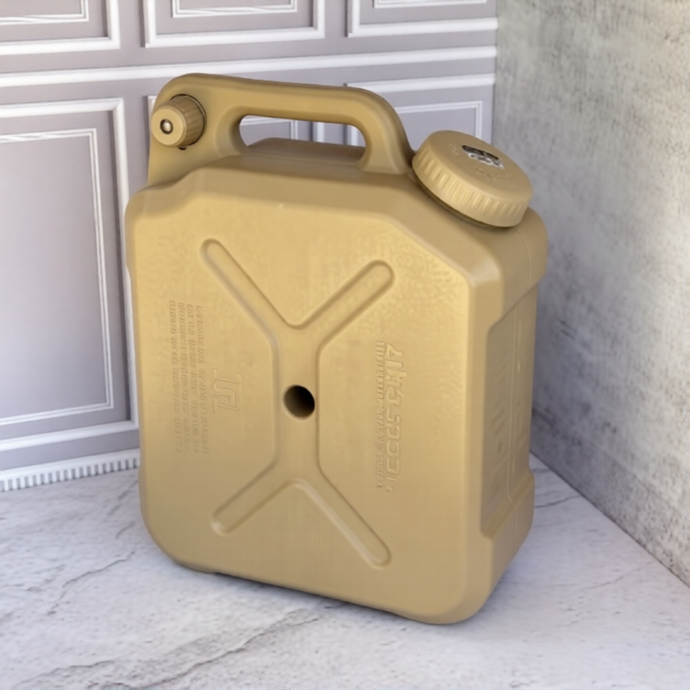 Ziba Oil Can & Jerry Can (Camel Barrel-Iran)