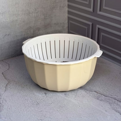 Ziba 2-in-1 Colander & Bowl Set (3-Piece)