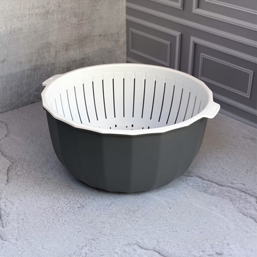 Ziba 2-in-1 Colander & Bowl Set (3-Piece)