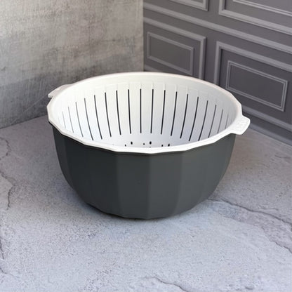 Ziba 2-in-1 Colander & Bowl Set (3-Piece)