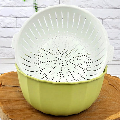 Ziba 2-in-1 Colander & Bowl Set (3-Piece)