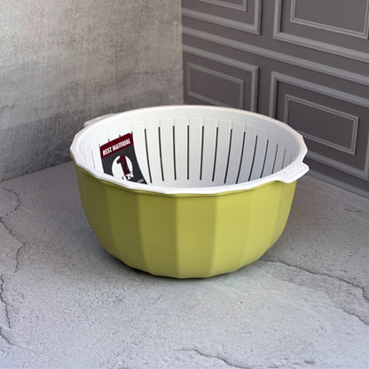 Ziba 2-in-1 Colander & Bowl Set (3-Piece)