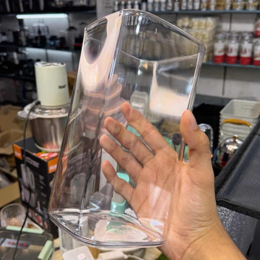 ZIBA Acrylic Crystal Jars with Airtight Lid!