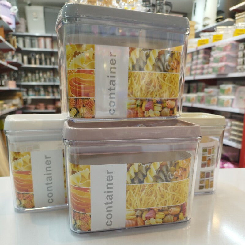 Limon Sarina Canister Jar with Thumb Lid (Rectangular)