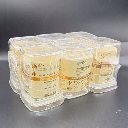 ZIBA Acrylic Crystal Jars with Airtight Lid!