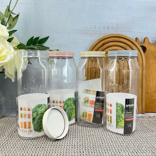Limon Door Pocket Canister Jars (Square)!