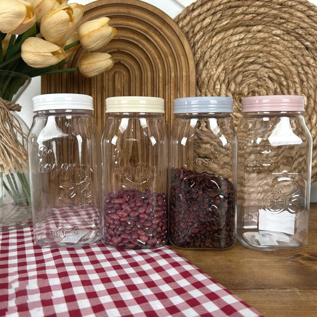 Limon Door Pocket Canister Jars (Square)!